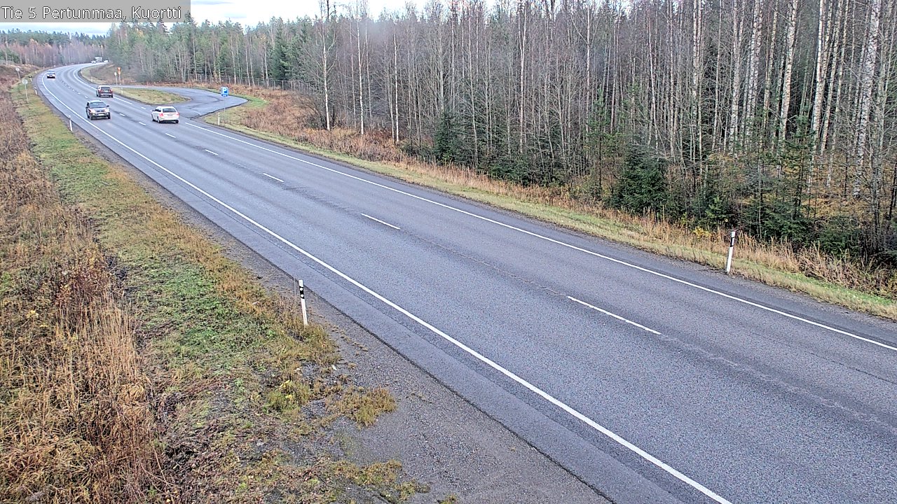 Kelikamerat Kuva Tie 5 Pertunmaa, Kuortti, Pertunmaa, Etelä-Savo