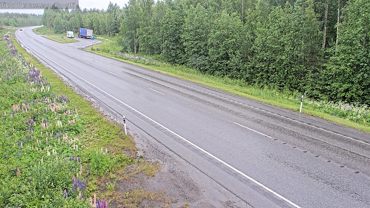 Kelikamerat Kuva Tie 5 Pertunmaa, Kuortti, Pertunmaa, Etelä-Savo