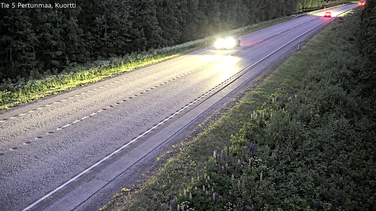 Kelikamerat Kuva Tie 5 Pertunmaa, Kuortti, Pertunmaa, Etelä-Savo