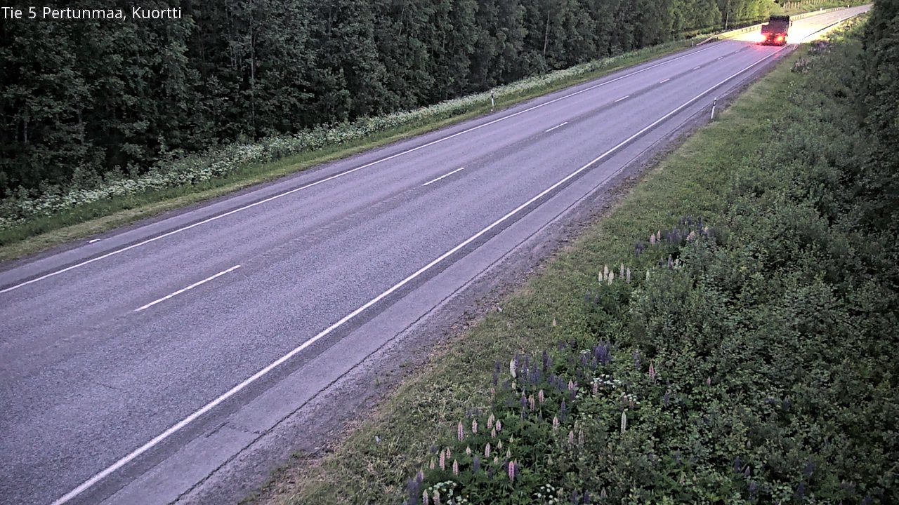Kelikamerat Kuva Tie 5 Pertunmaa, Kuortti, Pertunmaa, Etelä-Savo