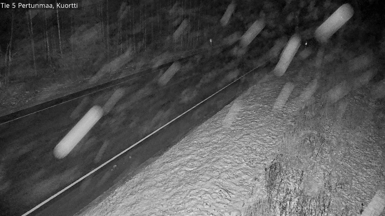 Weather Camera Image Väg 5 Pertunmaa, Kuortti, Pertunmaa, Etelä-Savo