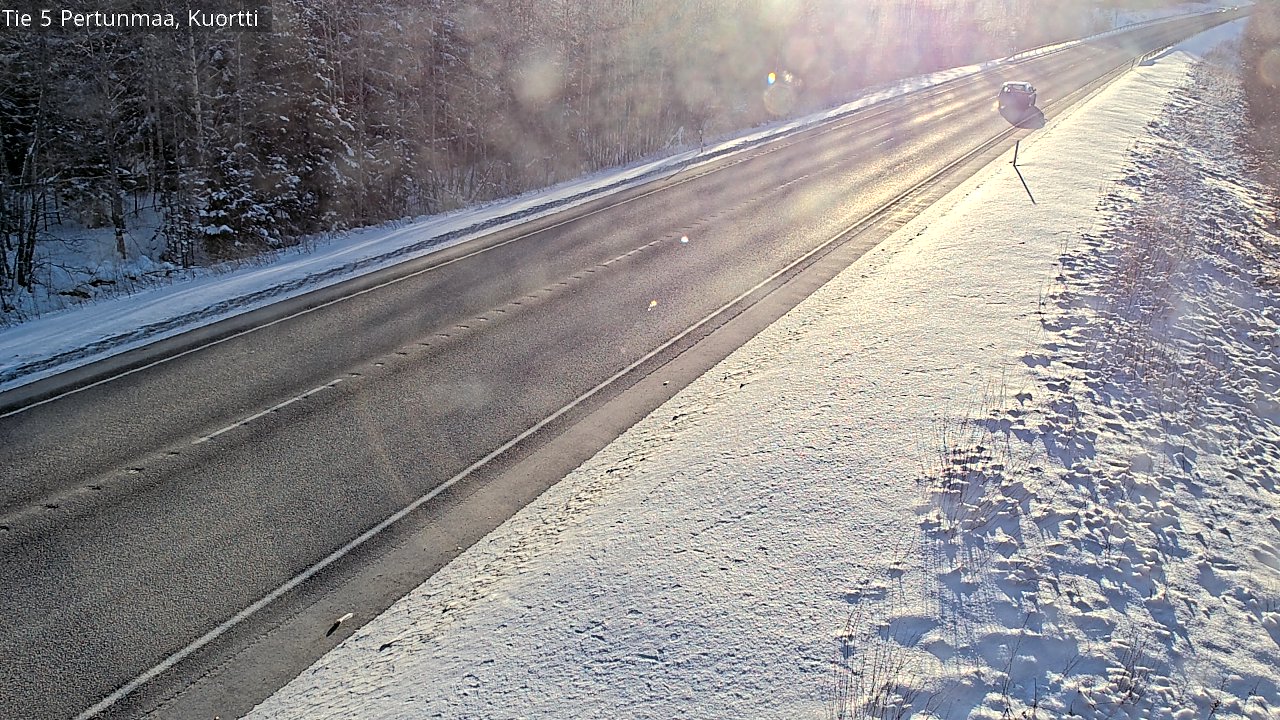 Kelikamerat Kuva Tie 5 Pertunmaa, Kuortti, Pertunmaa, Etelä-Savo