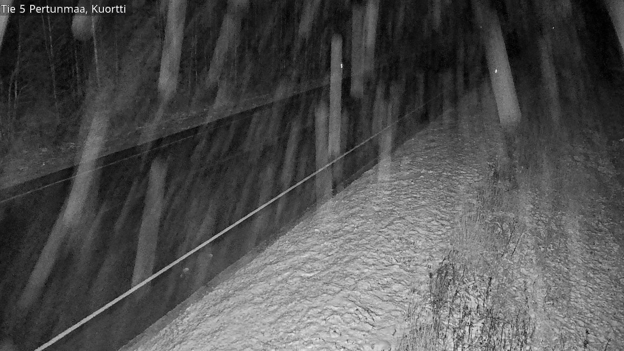 Weather Camera Image Väg 5 Pertunmaa, Kuortti, Pertunmaa, Etelä-Savo