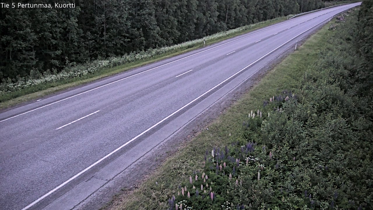 Kelikamerat Kuva Tie 5 Pertunmaa, Kuortti, Pertunmaa, Etelä-Savo