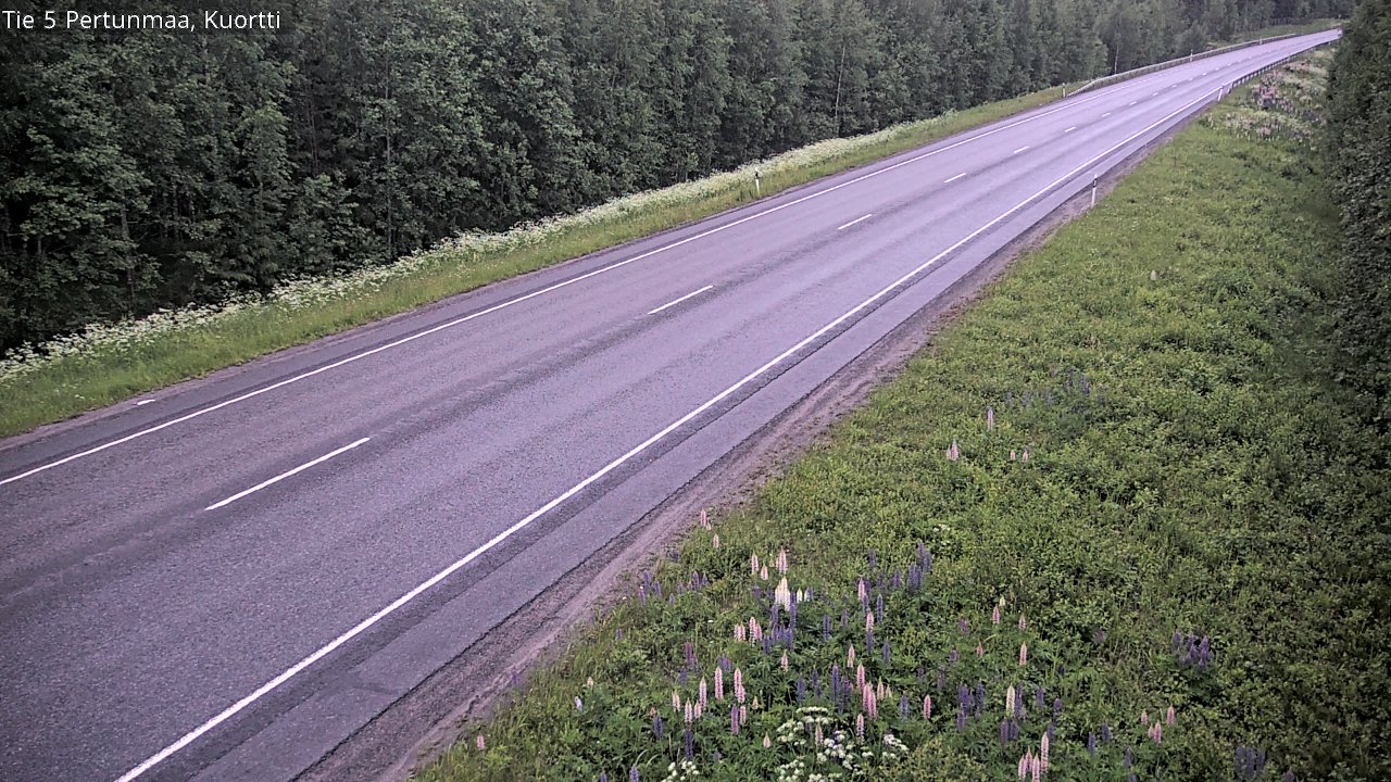 Kelikamerat Kuva Tie 5 Pertunmaa, Kuortti, Pertunmaa, Etelä-Savo