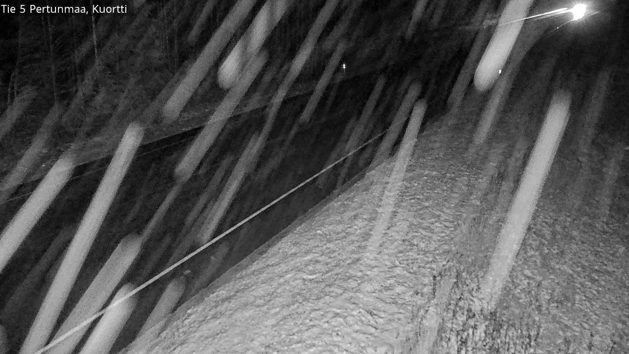 Weather Camera Image Väg 5 Pertunmaa, Kuortti, Pertunmaa, Etelä-Savo