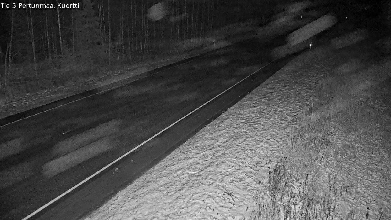 Weather Camera Image Väg 5 Pertunmaa, Kuortti, Pertunmaa, Etelä-Savo