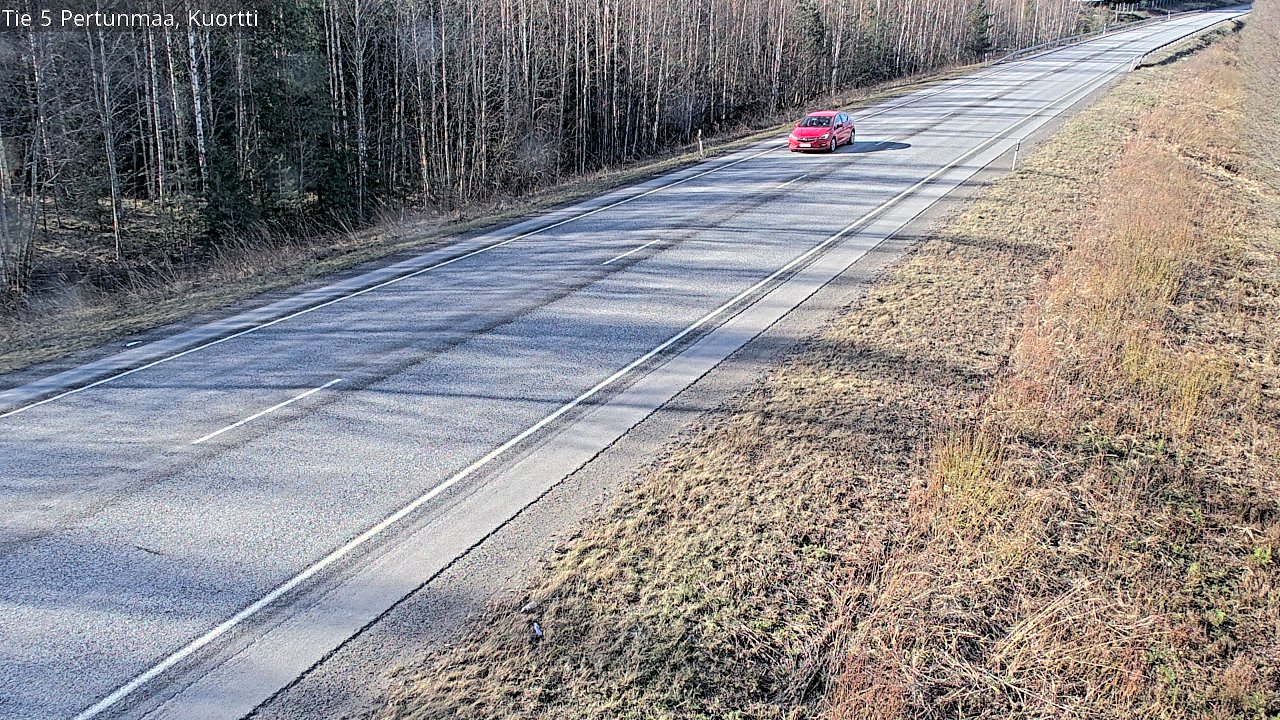 Kelikamerat Kuva Tie 5 Pertunmaa, Kuortti, Pertunmaa, Etelä-Savo
