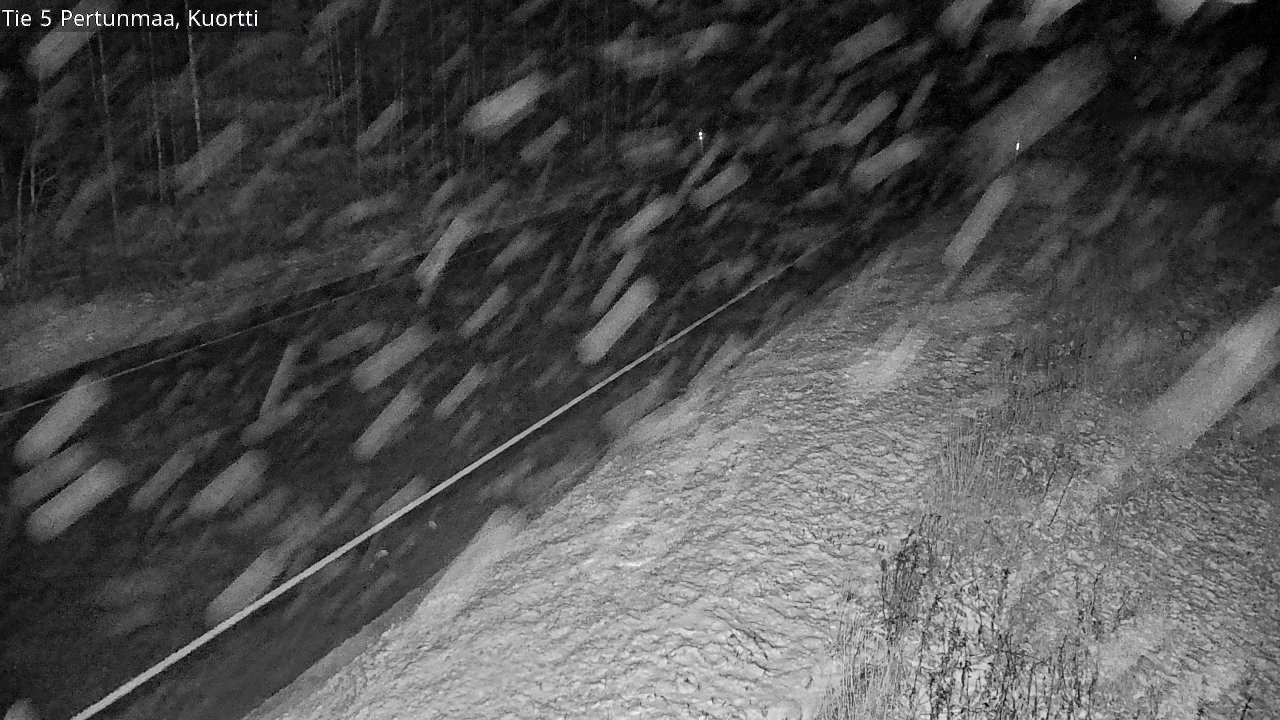 Weather Camera Image Väg 5 Pertunmaa, Kuortti, Pertunmaa, Etelä-Savo