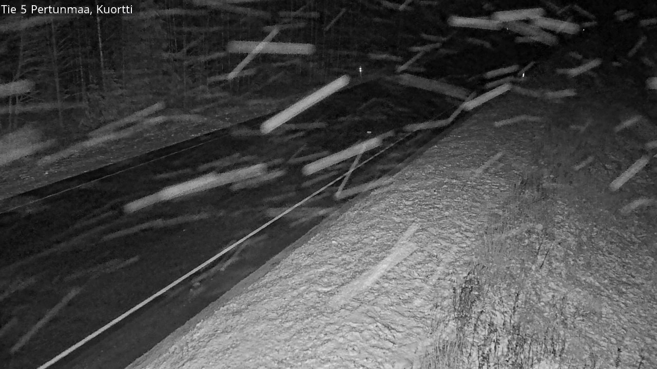 Weather Camera Image Väg 5 Pertunmaa, Kuortti, Pertunmaa, Etelä-Savo