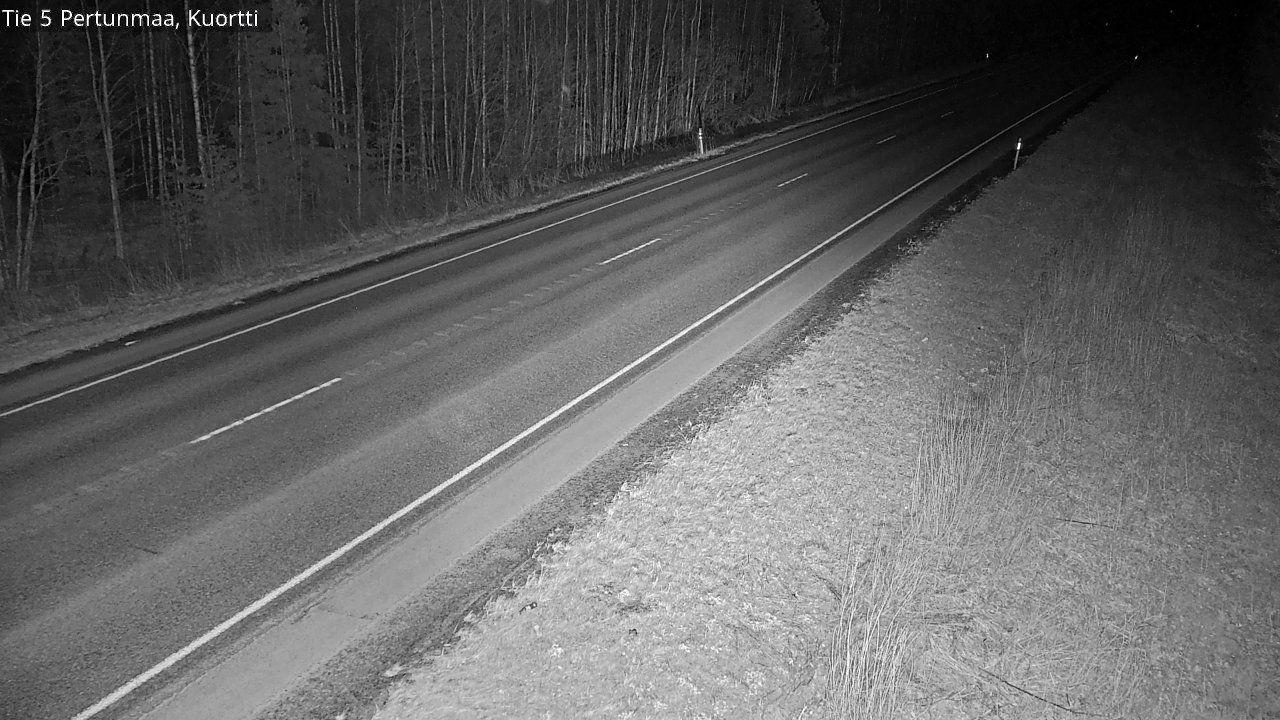 Weather Camera Image Road 5 Pertunmaa, Kuortti, Pertunmaa, Etelä-Savo