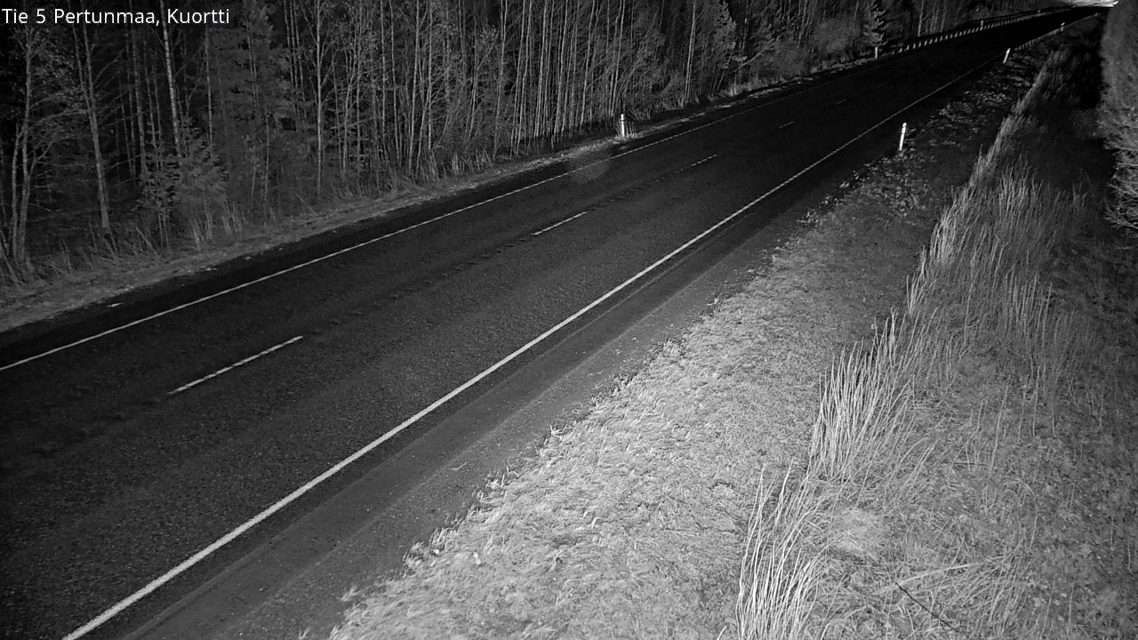 Weather Camera Image Road 5 Pertunmaa, Kuortti, Pertunmaa, Etelä-Savo