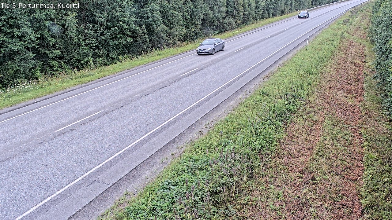 Weather Camera Image Road 5 Pertunmaa, Kuortti, Pertunmaa, Etelä-Savo