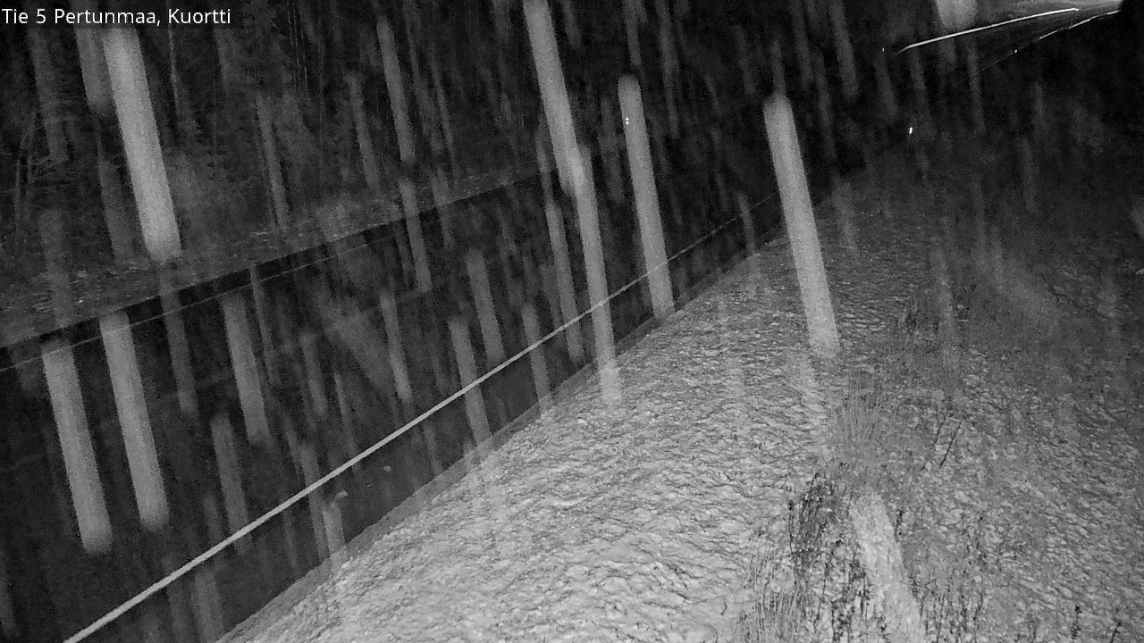 Weather Camera Image Väg 5 Pertunmaa, Kuortti, Pertunmaa, Etelä-Savo
