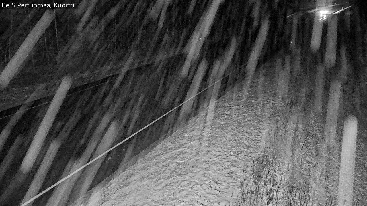 Weather Camera Image Väg 5 Pertunmaa, Kuortti, Pertunmaa, Etelä-Savo