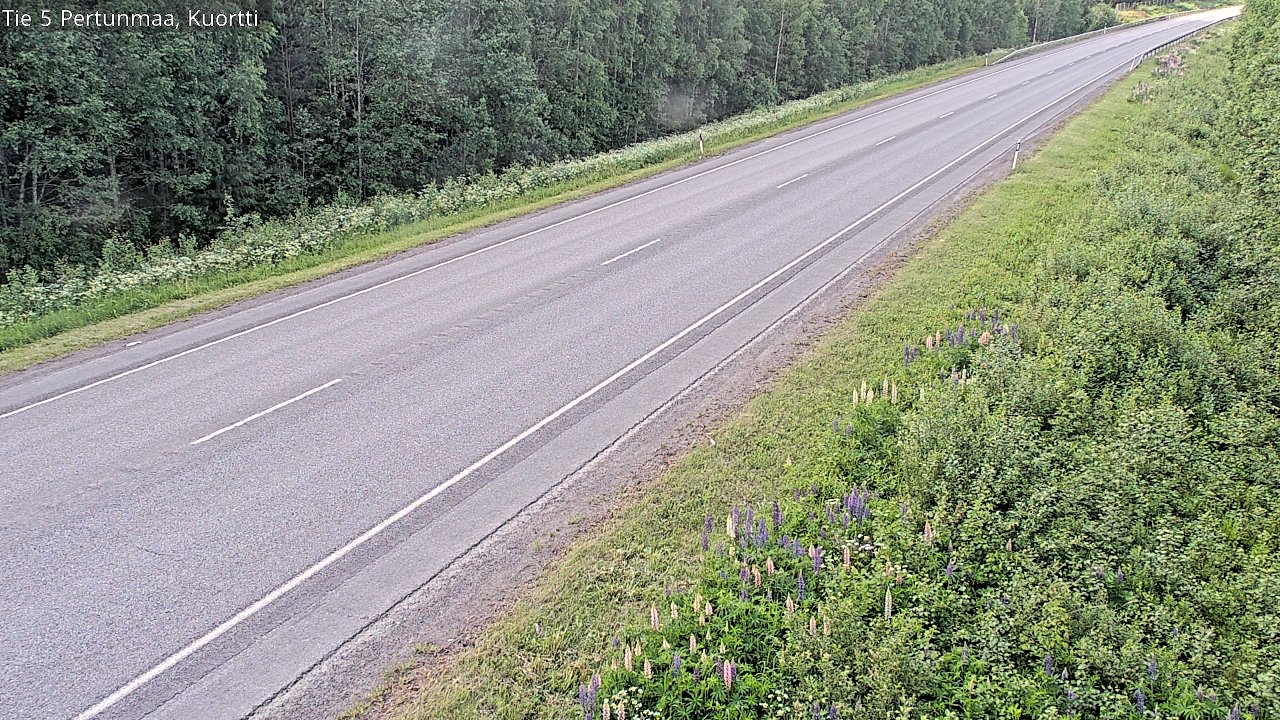 Kelikamerat Kuva Tie 5 Pertunmaa, Kuortti, Pertunmaa, Etelä-Savo