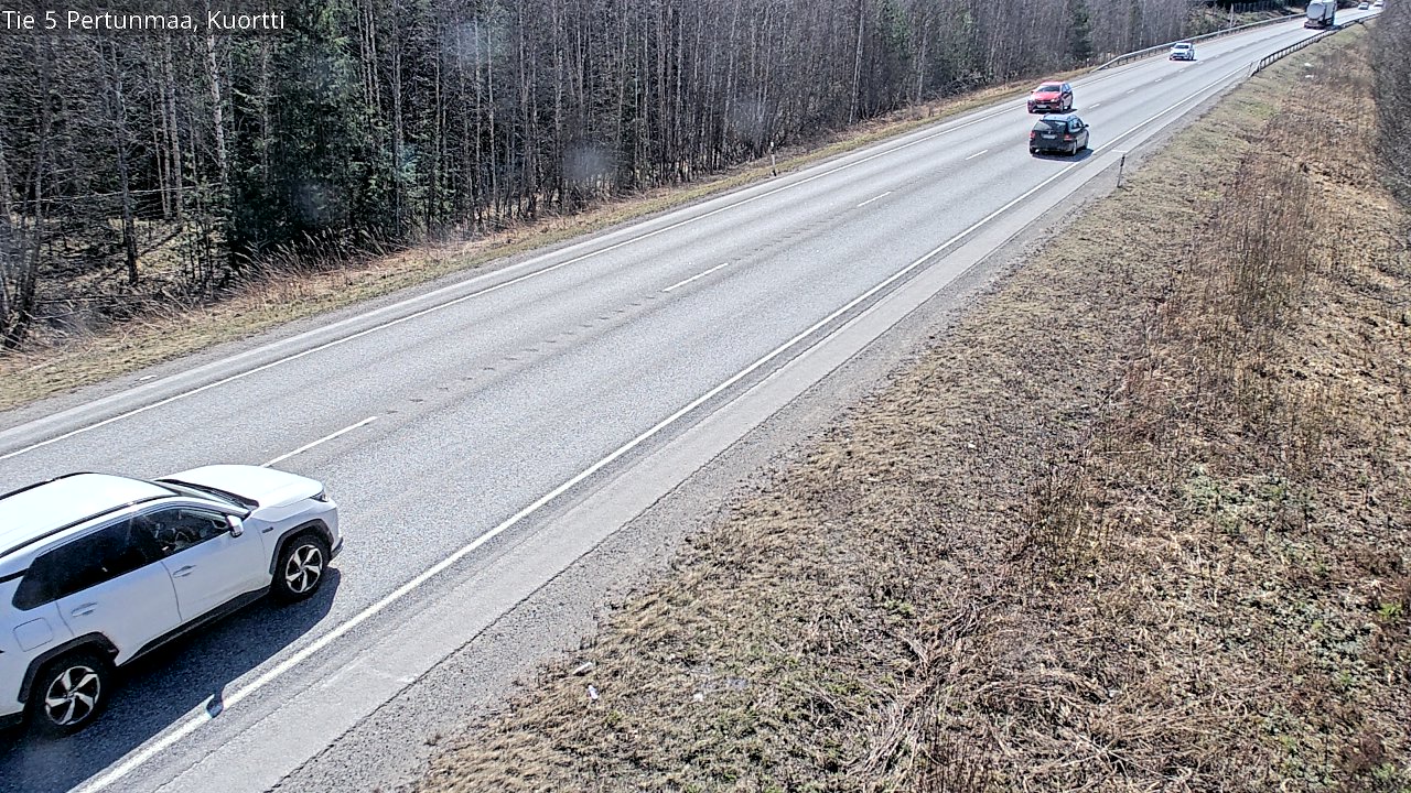 Kelikamerat Kuva Tie 5 Pertunmaa, Kuortti, Pertunmaa, Etelä-Savo