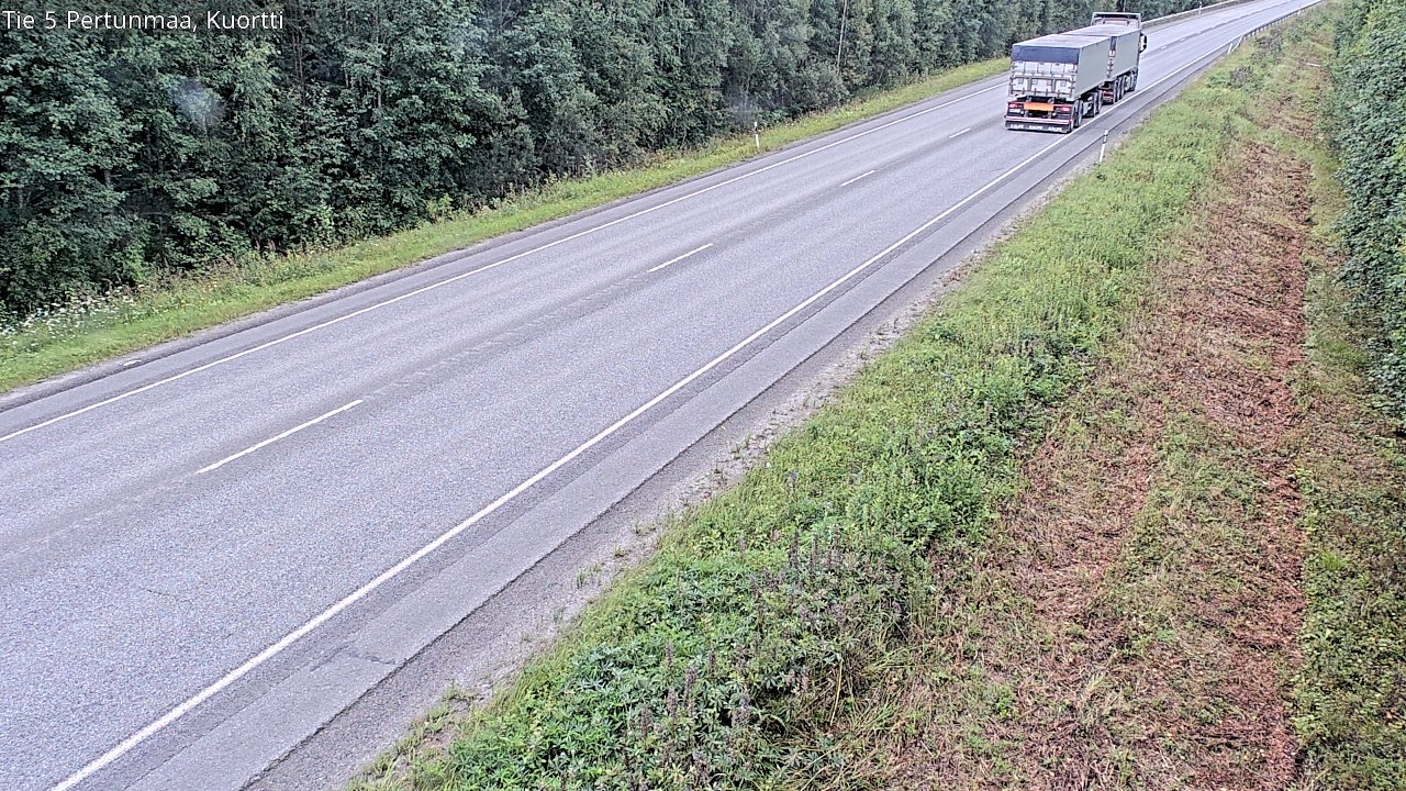 Weather Camera Image Road 5 Pertunmaa, Kuortti, Pertunmaa, Etelä-Savo