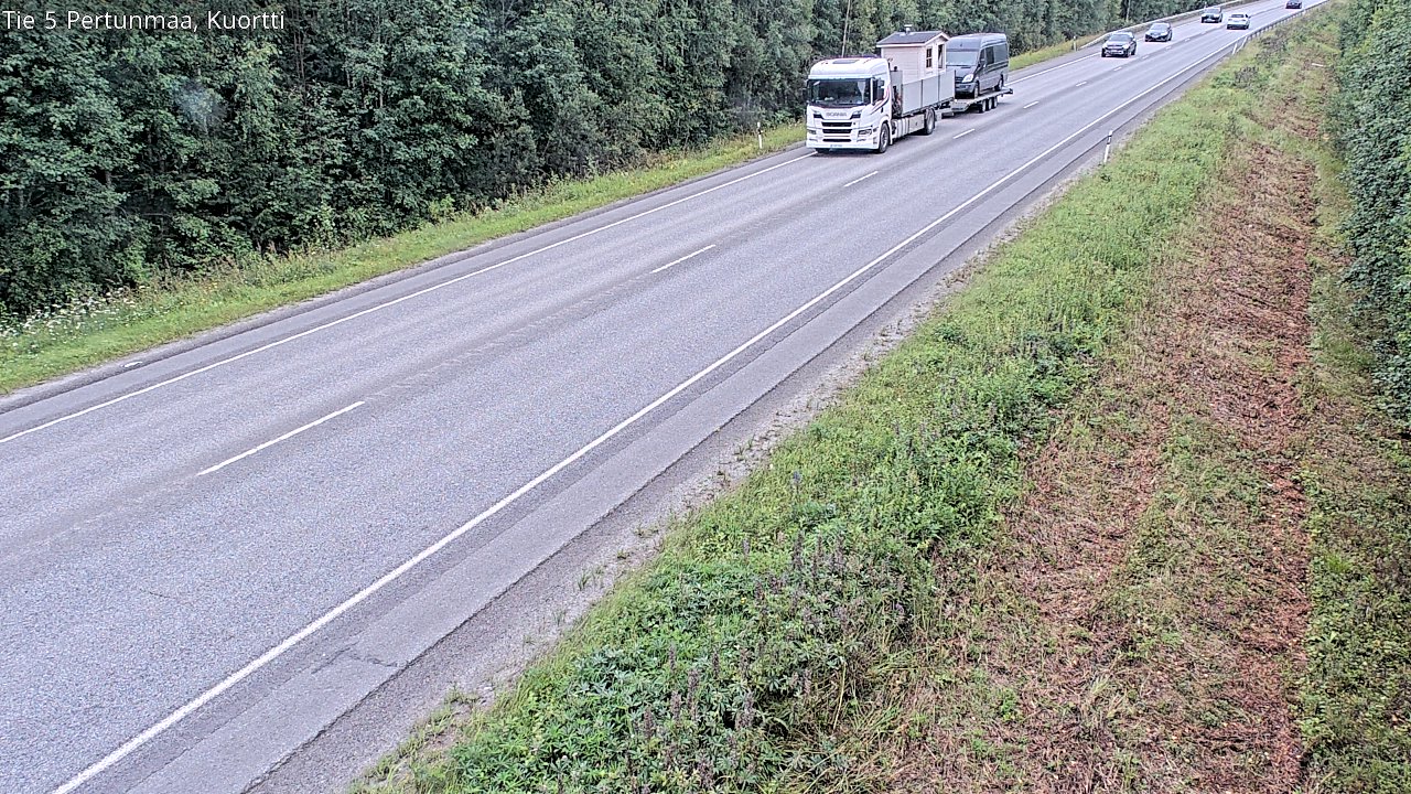Weather Camera Image Road 5 Pertunmaa, Kuortti, Pertunmaa, Etelä-Savo