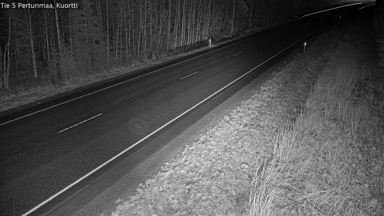 Weather Camera Image Road 5 Pertunmaa, Kuortti, Pertunmaa, Etelä-Savo