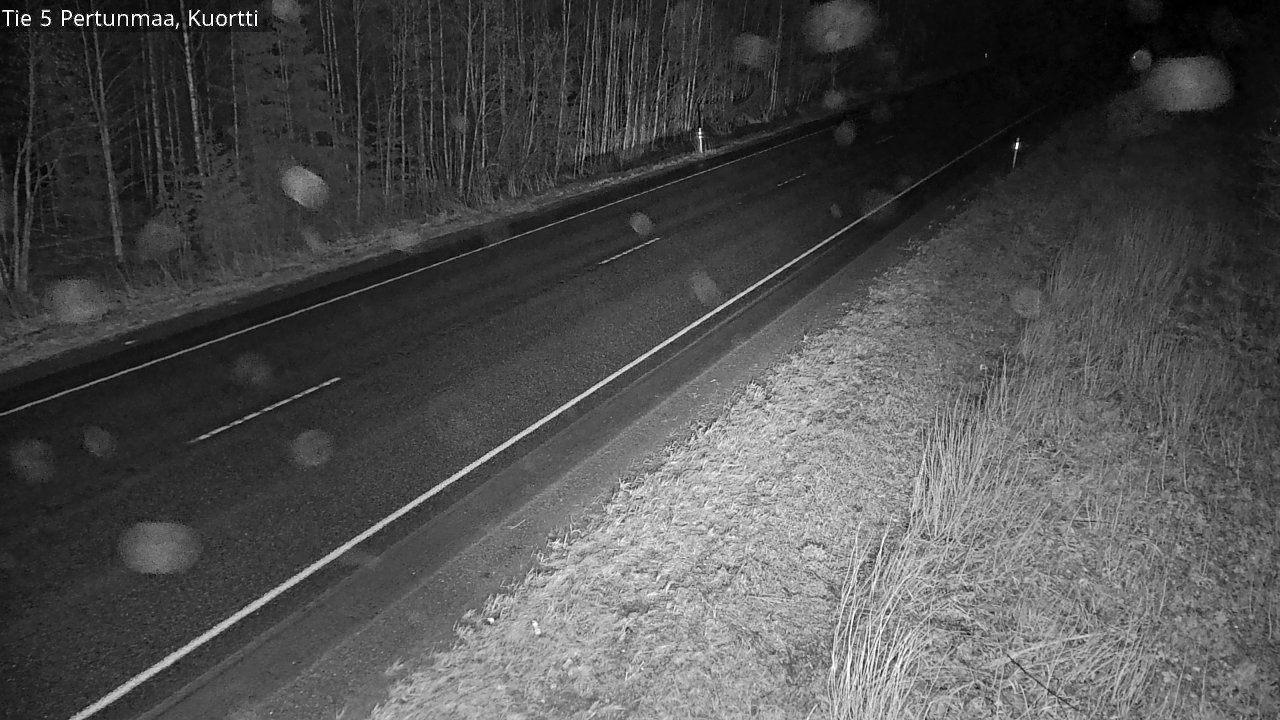 Weather Camera Image Road 5 Pertunmaa, Kuortti, Pertunmaa, Etelä-Savo