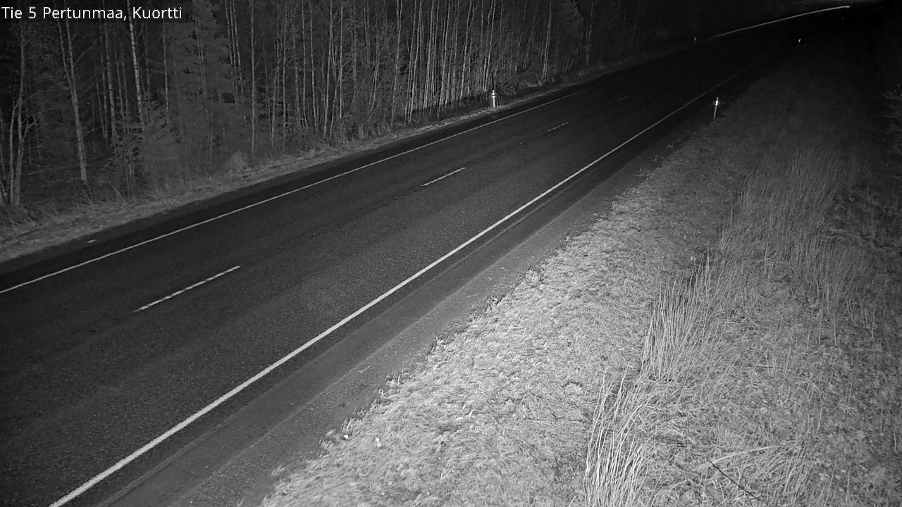 Weather Camera Image Road 5 Pertunmaa, Kuortti, Pertunmaa, Etelä-Savo