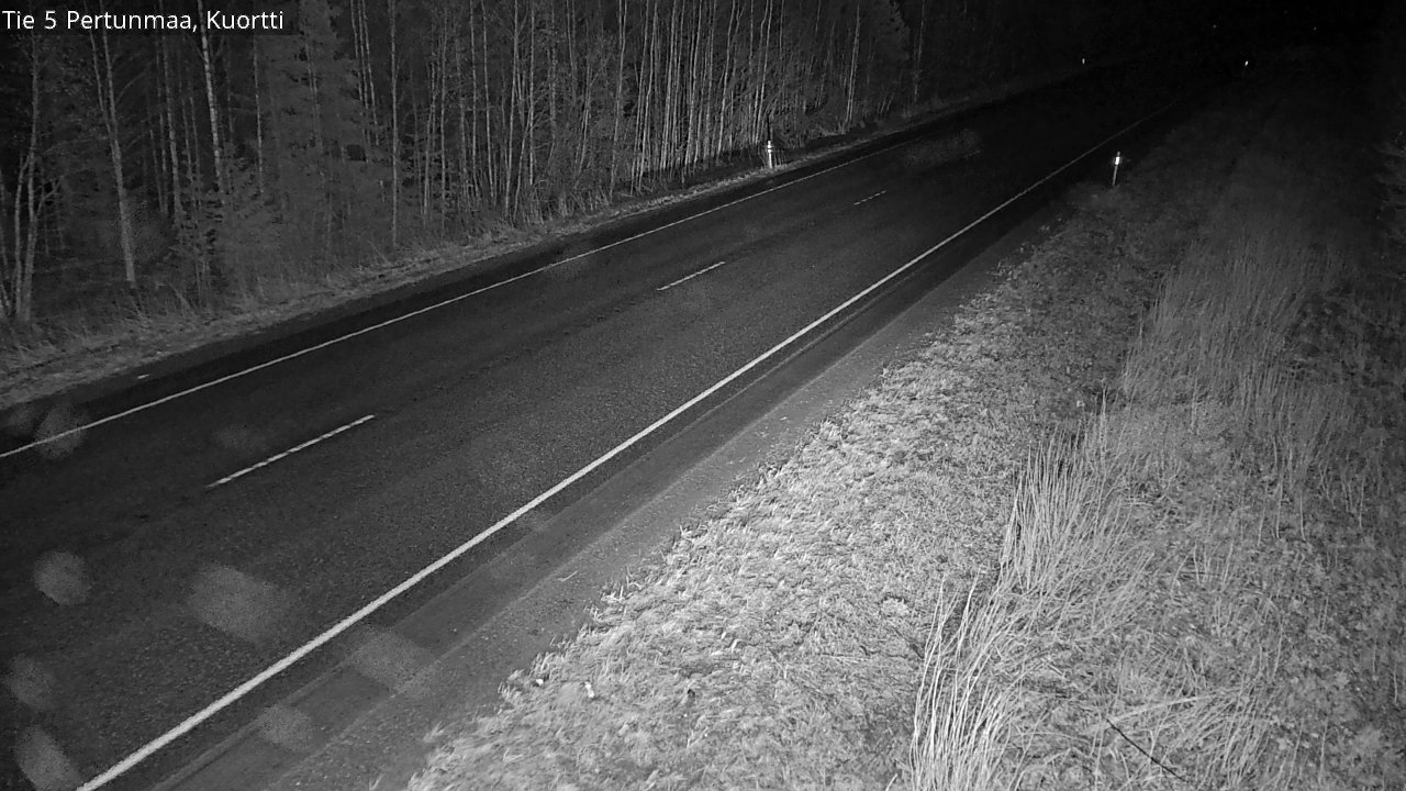 Weather Camera Image Road 5 Pertunmaa, Kuortti, Pertunmaa, Etelä-Savo
