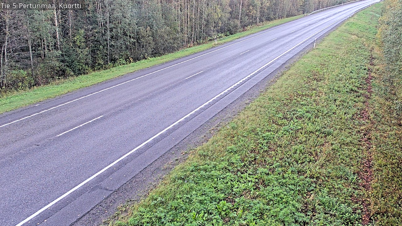 Weather Camera Image Road 5 Pertunmaa, Kuortti, Pertunmaa, Etelä-Savo