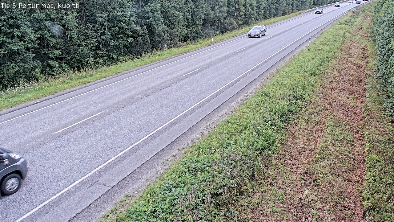 Weather Camera Image Road 5 Pertunmaa, Kuortti, Pertunmaa, Etelä-Savo
