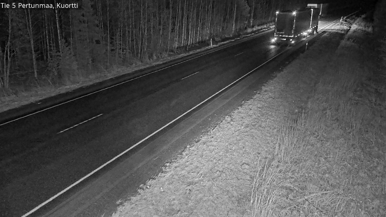 Weather Camera Image Road 5 Pertunmaa, Kuortti, Pertunmaa, Etelä-Savo