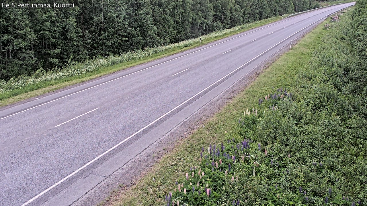 Kelikamerat Kuva Tie 5 Pertunmaa, Kuortti, Pertunmaa, Etelä-Savo