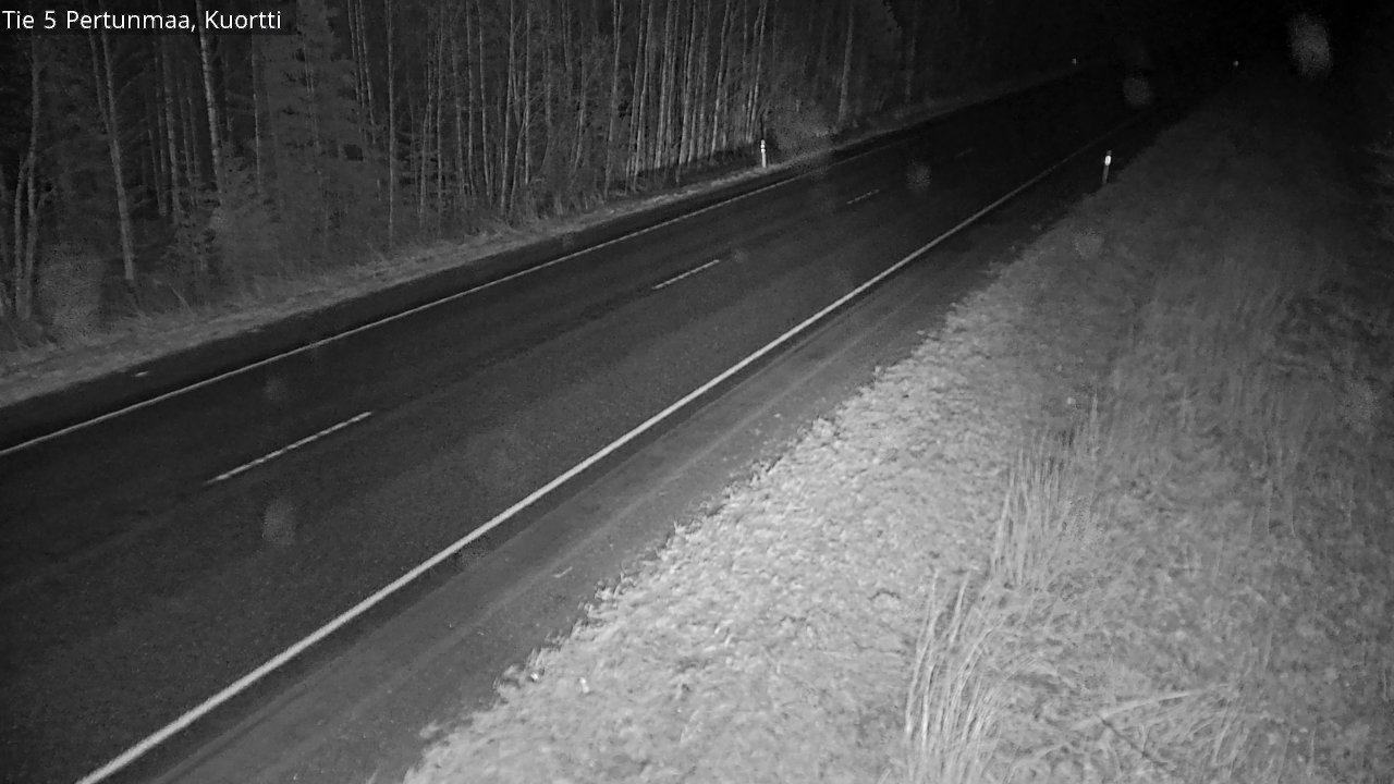 Weather Camera Image Road 5 Pertunmaa, Kuortti, Pertunmaa, Etelä-Savo