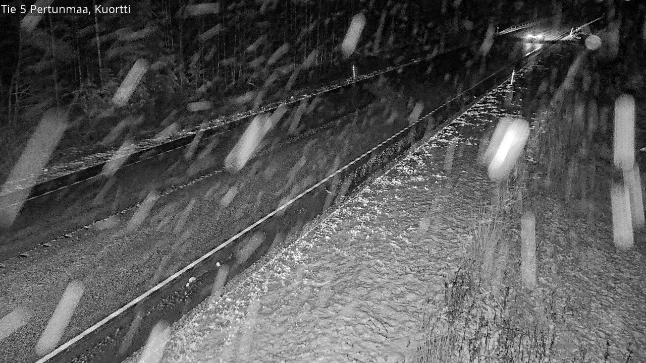 Weather Camera Image Väg 5 Pertunmaa, Kuortti, Pertunmaa, Etelä-Savo