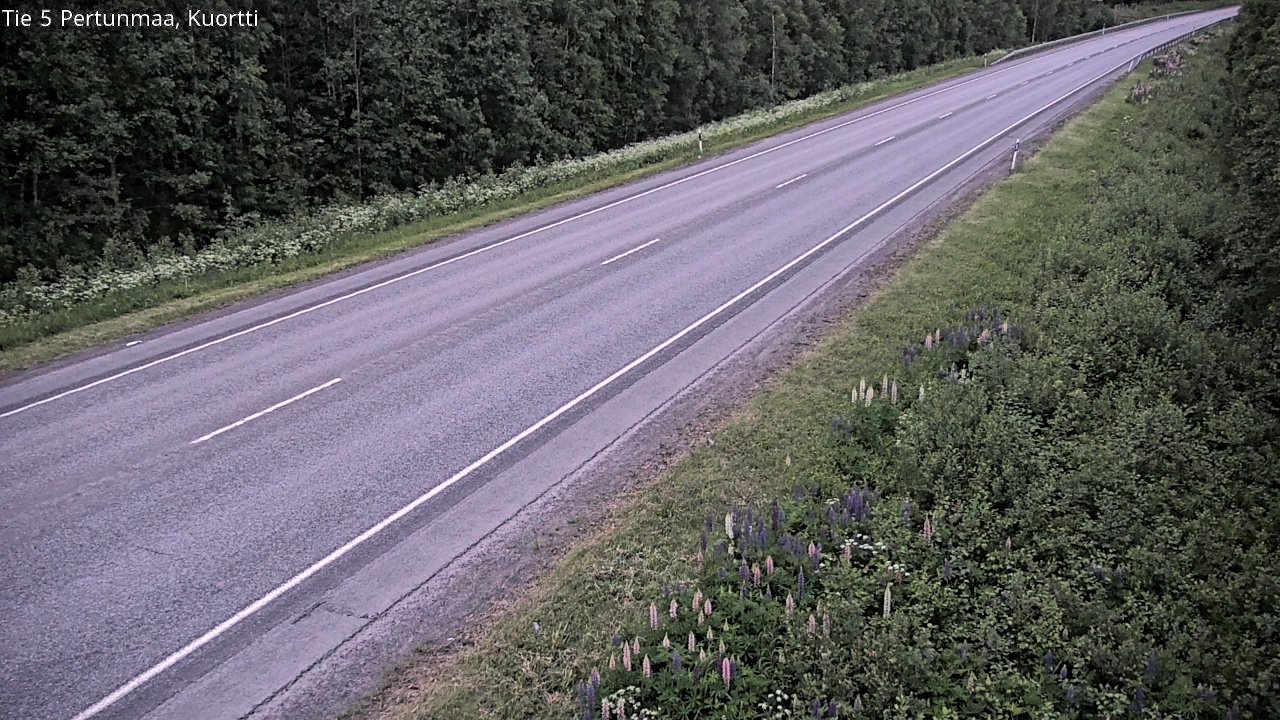 Kelikamerat Kuva Tie 5 Pertunmaa, Kuortti, Pertunmaa, Etelä-Savo