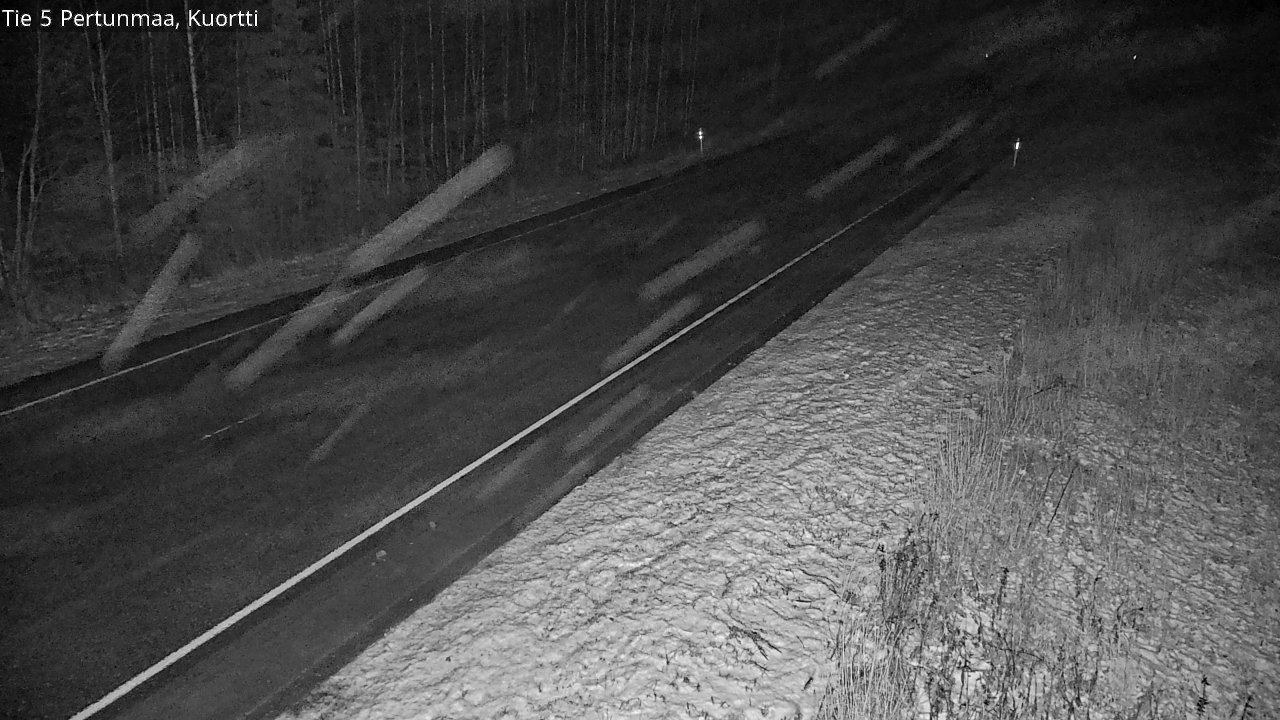Weather Camera Image Väg 5 Pertunmaa, Kuortti, Pertunmaa, Etelä-Savo