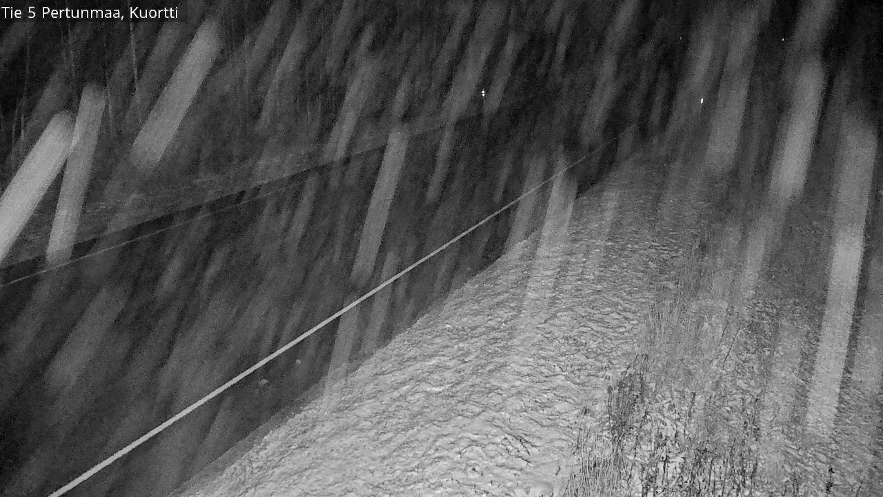 Weather Camera Image Väg 5 Pertunmaa, Kuortti, Pertunmaa, Etelä-Savo