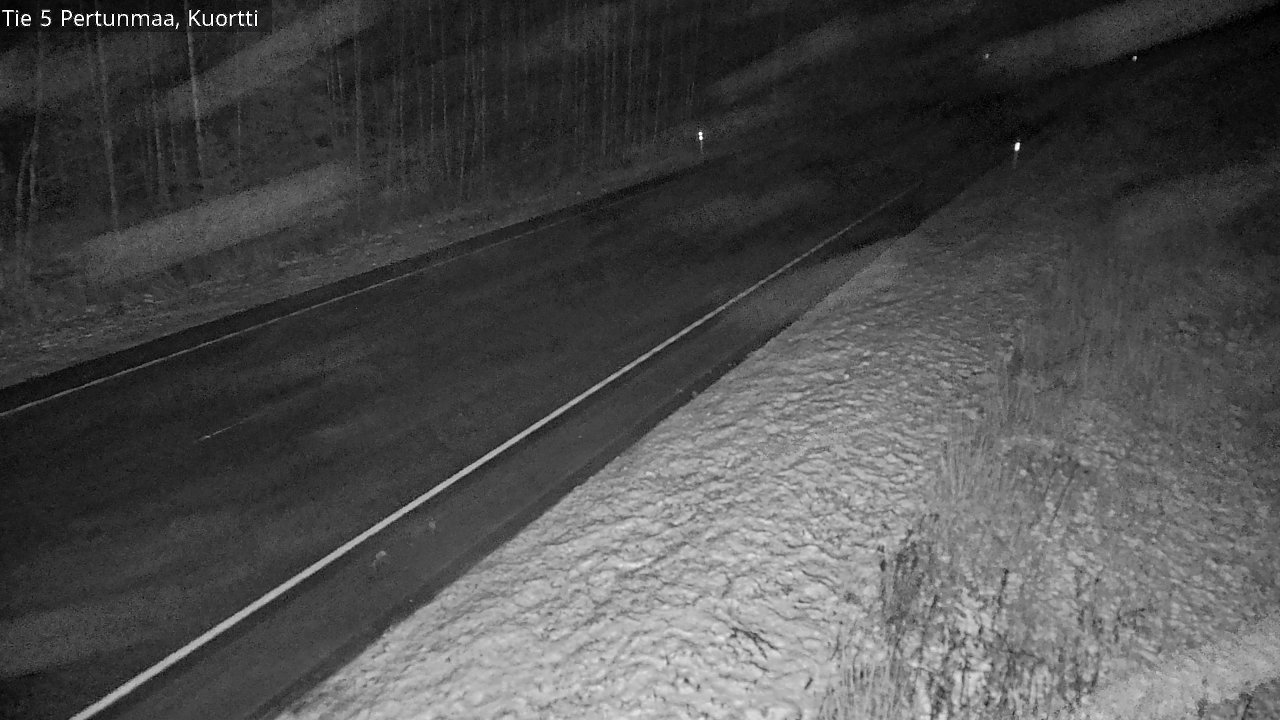 Weather Camera Image Väg 5 Pertunmaa, Kuortti, Pertunmaa, Etelä-Savo