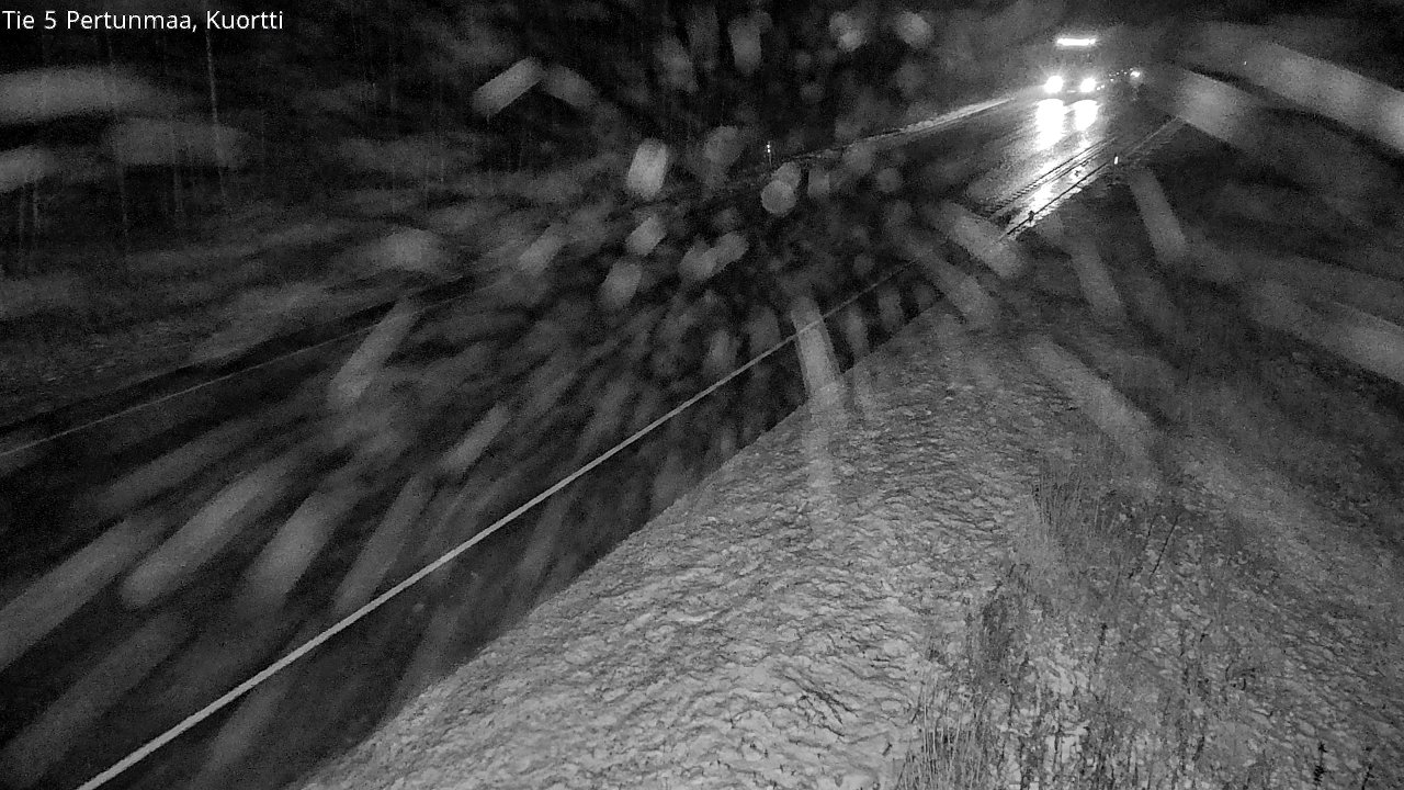 Weather Camera Image Väg 5 Pertunmaa, Kuortti, Pertunmaa, Etelä-Savo