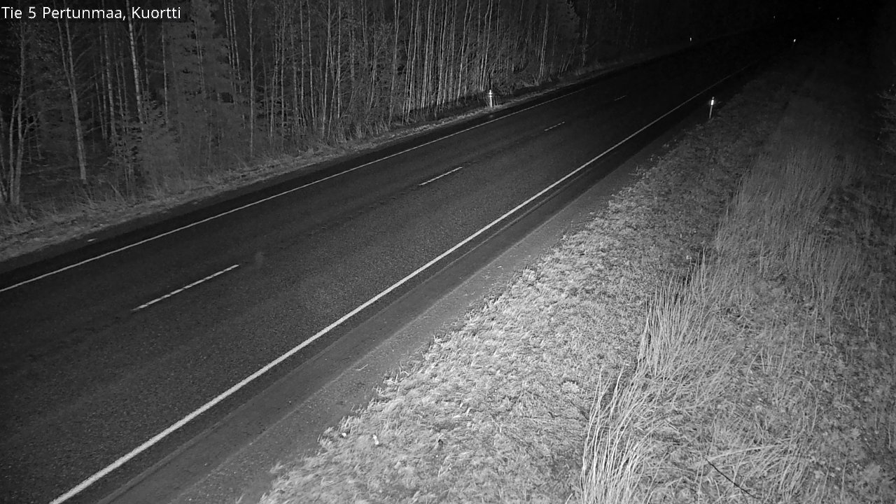 Weather Camera Image Road 5 Pertunmaa, Kuortti, Pertunmaa, Etelä-Savo