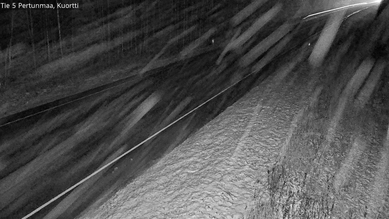 Weather Camera Image Väg 5 Pertunmaa, Kuortti, Pertunmaa, Etelä-Savo