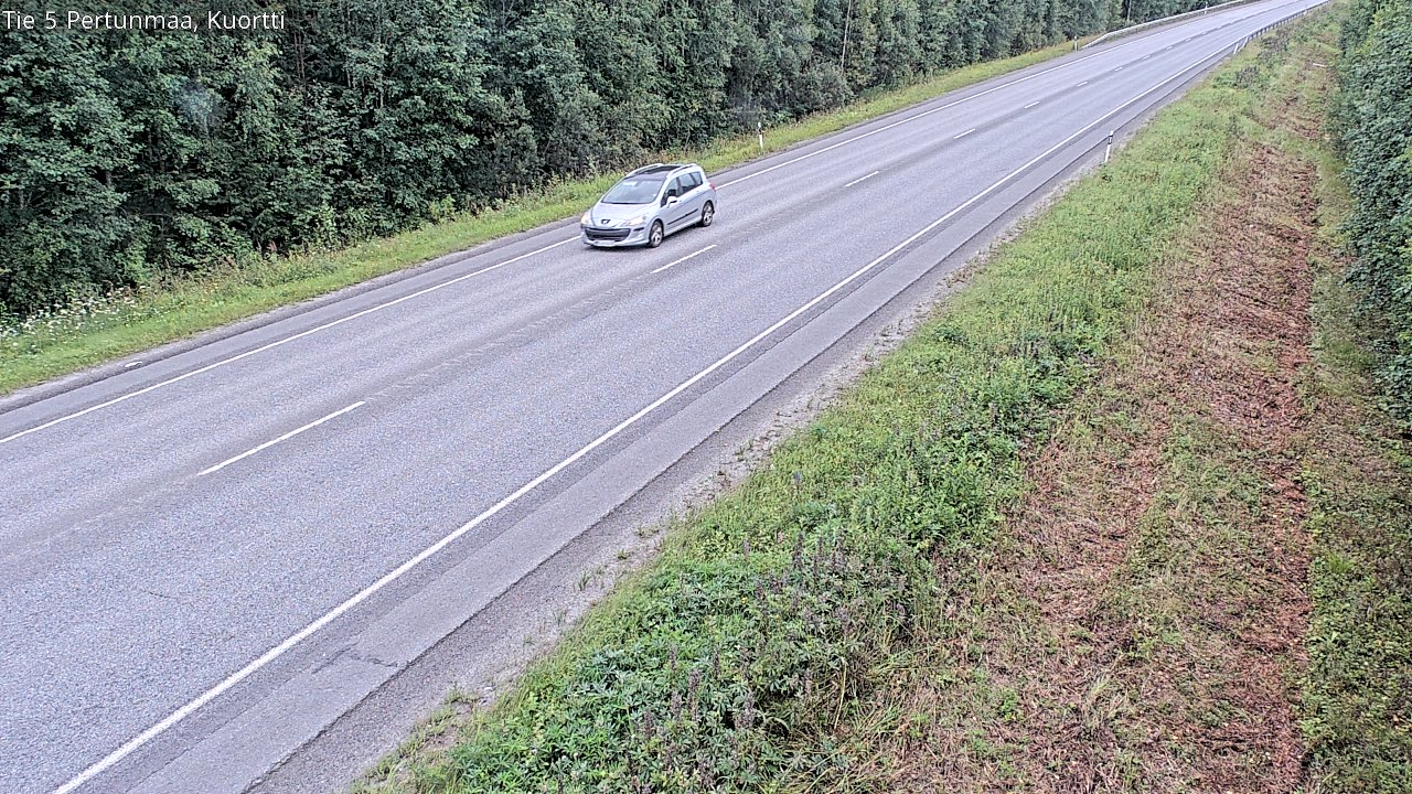 Weather Camera Image Road 5 Pertunmaa, Kuortti, Pertunmaa, Etelä-Savo