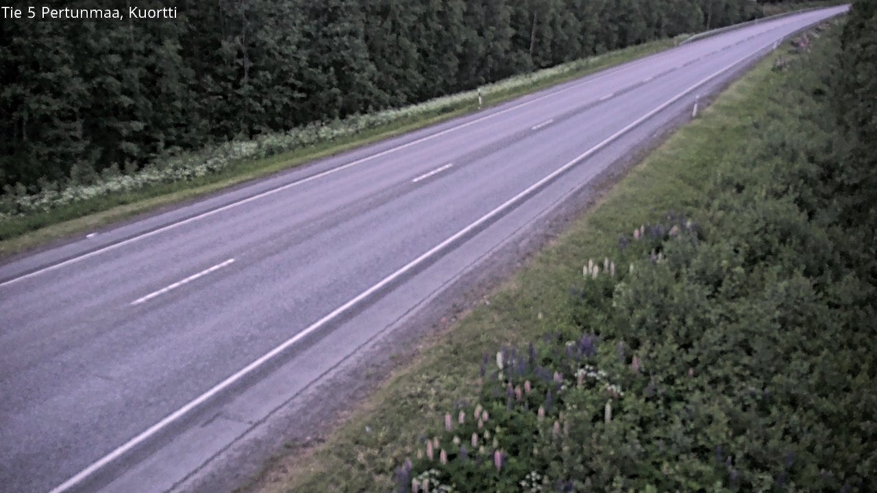 Kelikamerat Kuva Tie 5 Pertunmaa, Kuortti, Pertunmaa, Etelä-Savo