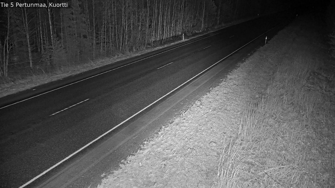 Weather Camera Image Road 5 Pertunmaa, Kuortti, Pertunmaa, Etelä-Savo