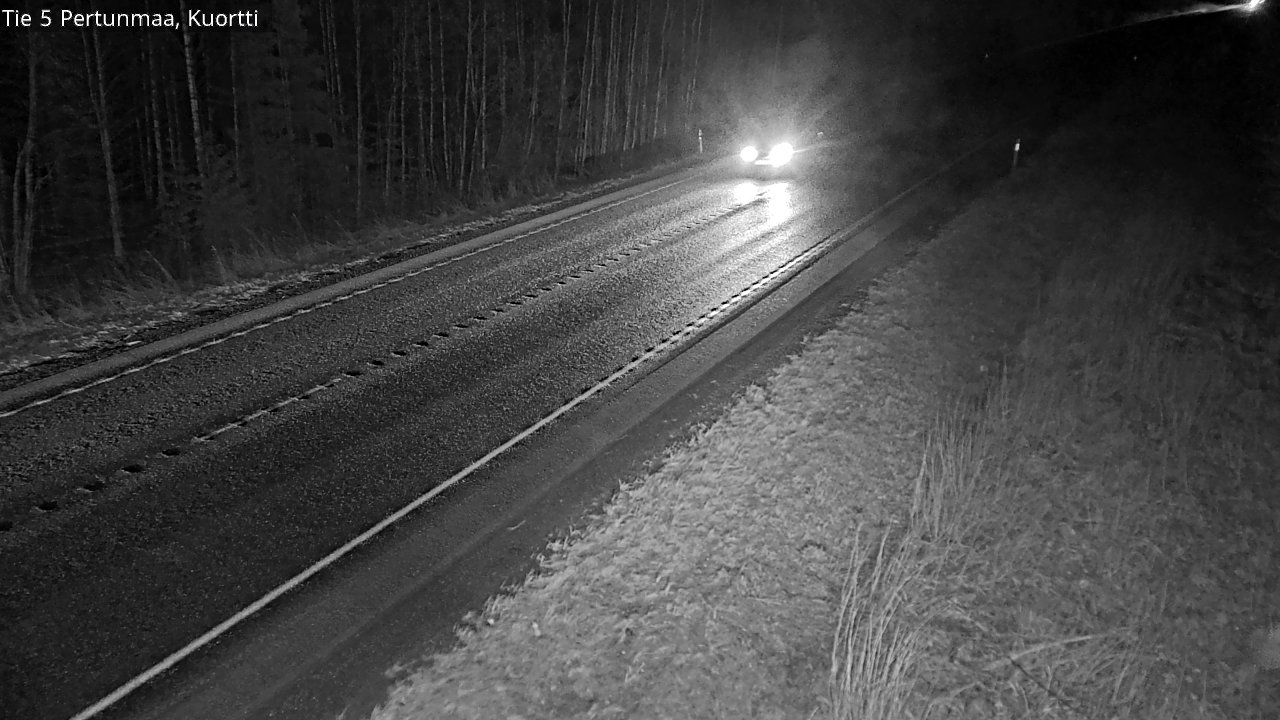 Weather Camera Image Road 5 Pertunmaa, Kuortti, Pertunmaa, Etelä-Savo