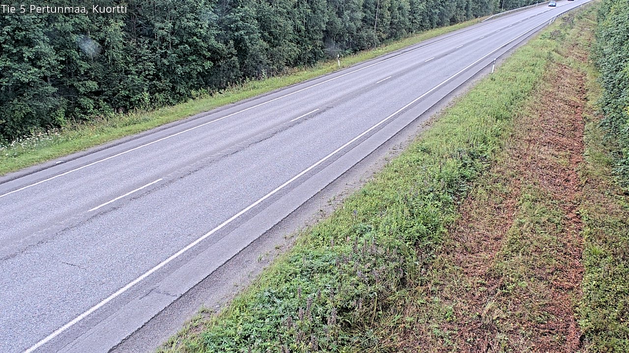 Weather Camera Image Road 5 Pertunmaa, Kuortti, Pertunmaa, Etelä-Savo