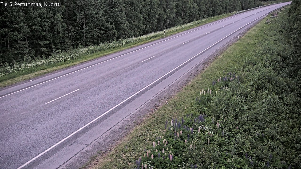 Kelikamerat Kuva Tie 5 Pertunmaa, Kuortti, Pertunmaa, Etelä-Savo