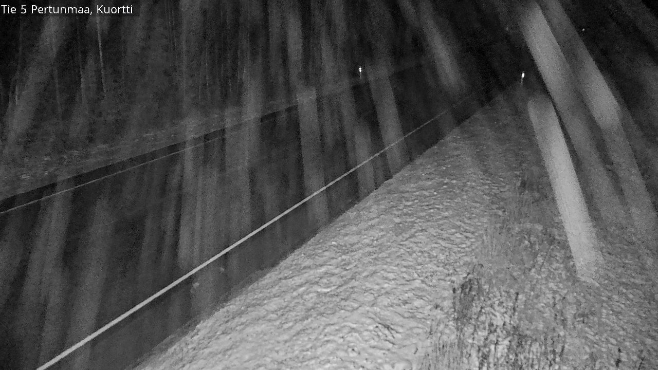 Weather Camera Image Väg 5 Pertunmaa, Kuortti, Pertunmaa, Etelä-Savo