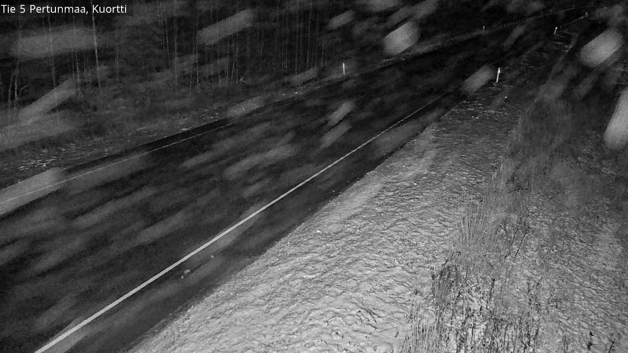 Weather Camera Image Väg 5 Pertunmaa, Kuortti, Pertunmaa, Etelä-Savo