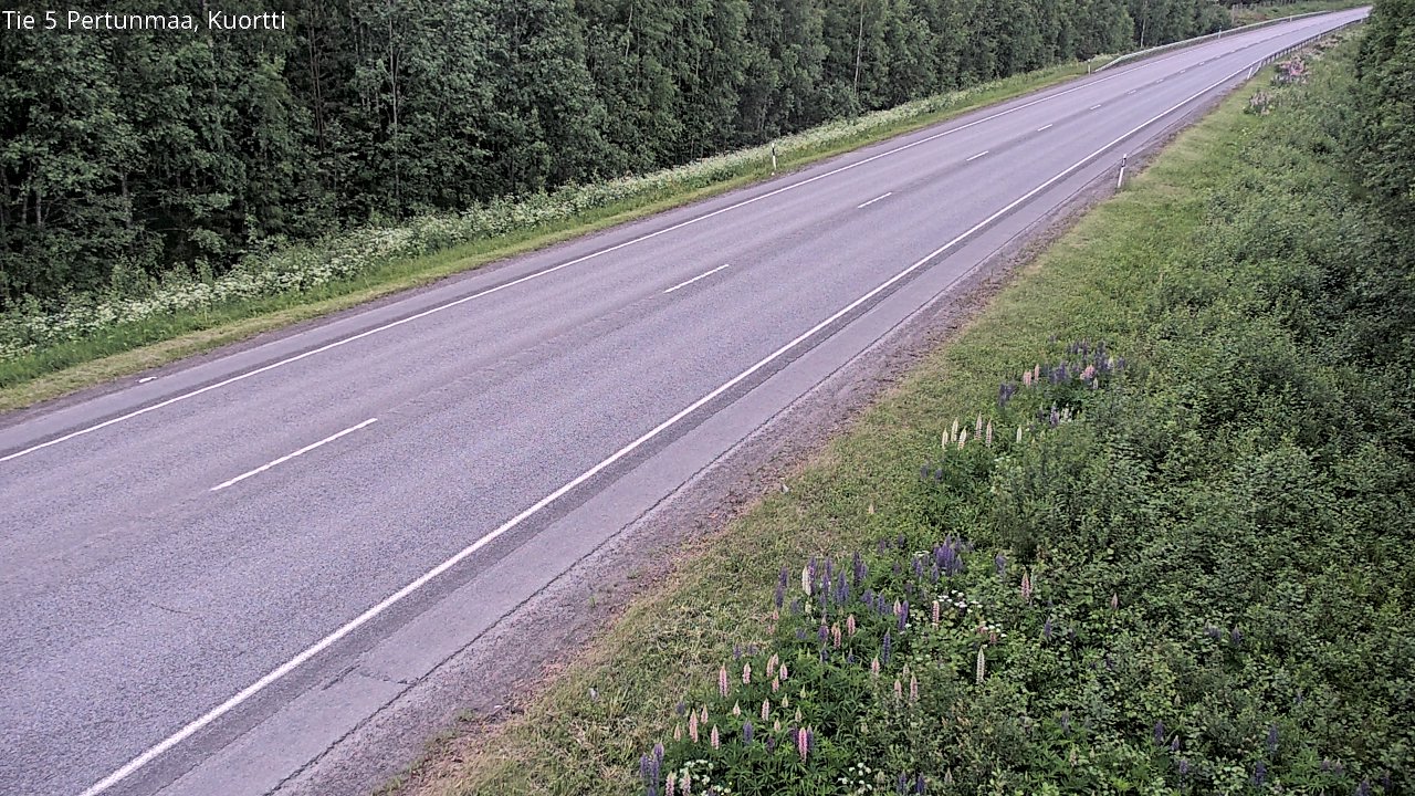 Kelikamerat Kuva Tie 5 Pertunmaa, Kuortti, Pertunmaa, Etelä-Savo