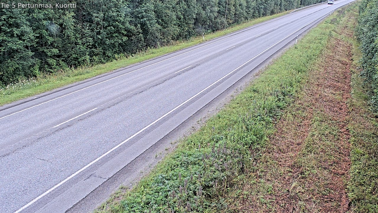 Weather Camera Image Road 5 Pertunmaa, Kuortti, Pertunmaa, Etelä-Savo